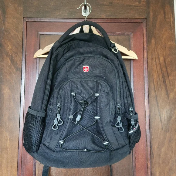 SWISSGEAR Large Laptop Backpack For Men & Women - Durable Commuter & Travel Bag, Black - View #7